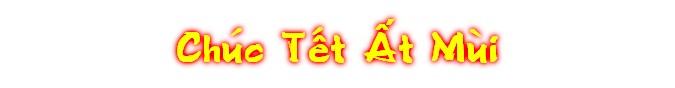 Chúc T‰t ƒt Mùi