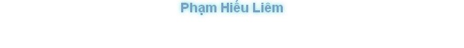 Phạm Hiếu Liêm