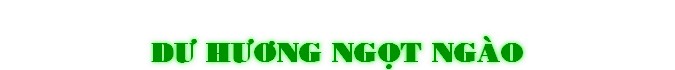 DÜ HÜÖng Ng†t Ngào