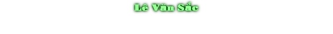 Lê Væn S¡c