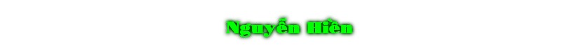 NguyÍn HiŠn