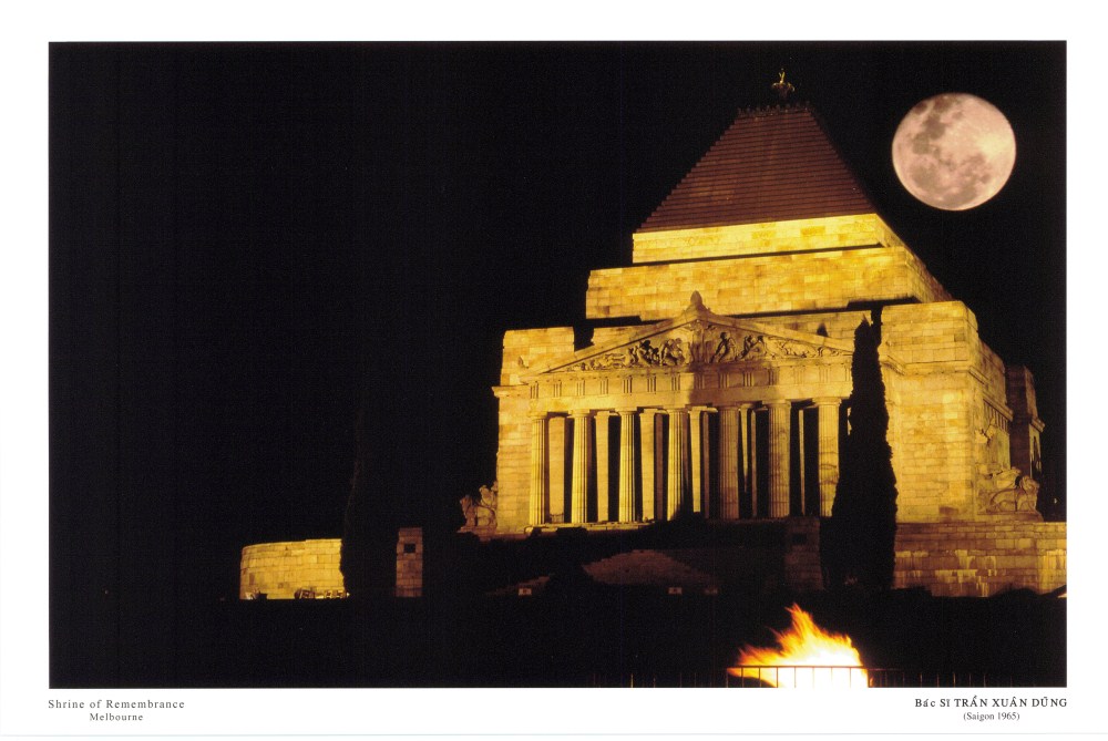 Shrine of Remembrance Melbourne, Australia (BS Trần Xuân Dũng) Shrine of Remembrance Melbourne, Australia (BS Trần Xuân Dũng)