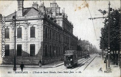 L'École de Santé Navale à BORDEAUX L'École de Santé Navale à BORDEAUX