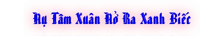 Nø TÀm Xuân Nª Ra Xanh Bi‰c